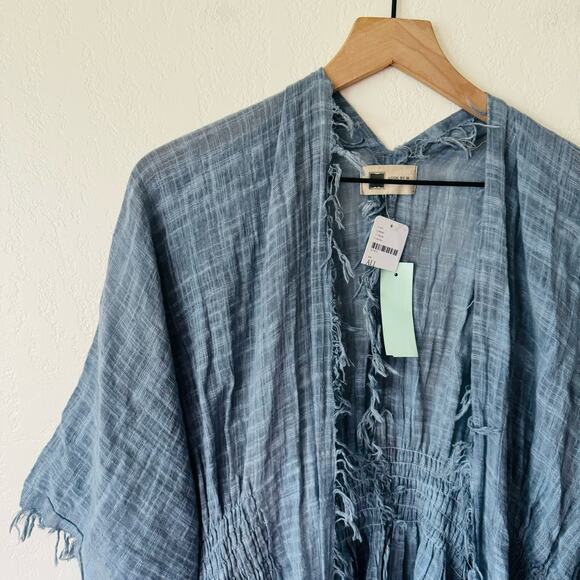 NWT | Look by M Newyork | Free People | OSFM cardigan kimono - Picture 2 of 4